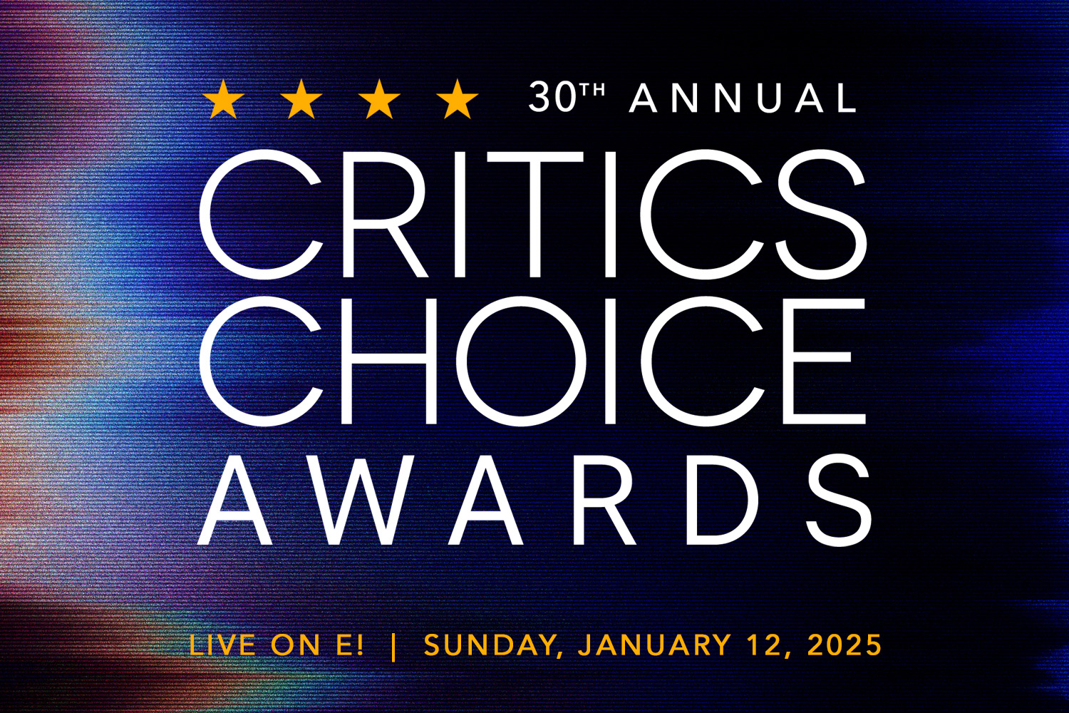 FILM NOMINATIONS ANNOUNCED FOR THE 30TH ANNUAL CRITICS CHOICE AWARDS